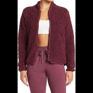 AURA Faux Shearling Zip Front Jacket
Z BY ZELLA, Purple Nectar, 1X, NWT